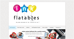 Desktop Screenshot of inkflatables.com
